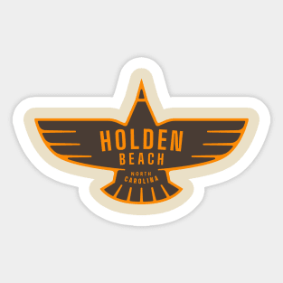 Holden Beach North Carolina Bird in Flight Sticker